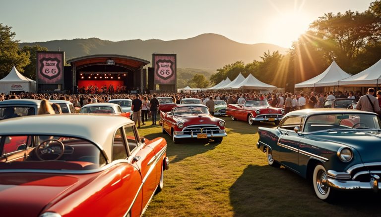 découvrez le pau retro show 2026 : voitures de collection, ambiance route 66 et concerts vous attendent pour un événement rétro incontournable.